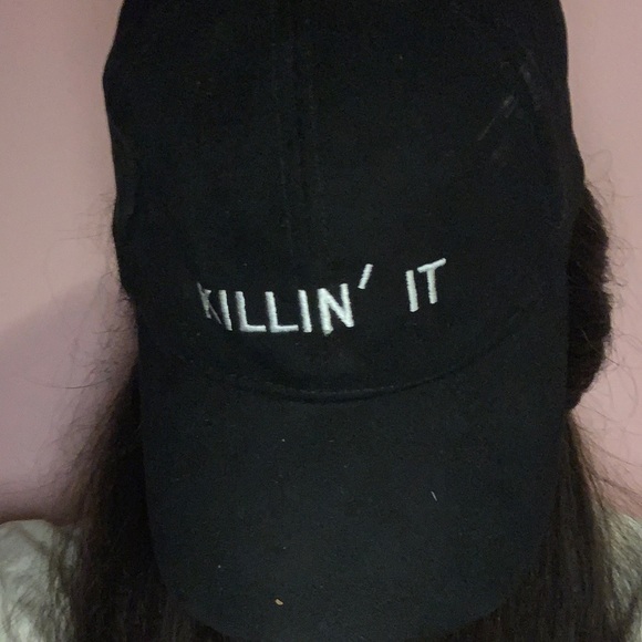 Killin’ it black velvet hat - Picture 3 of 4